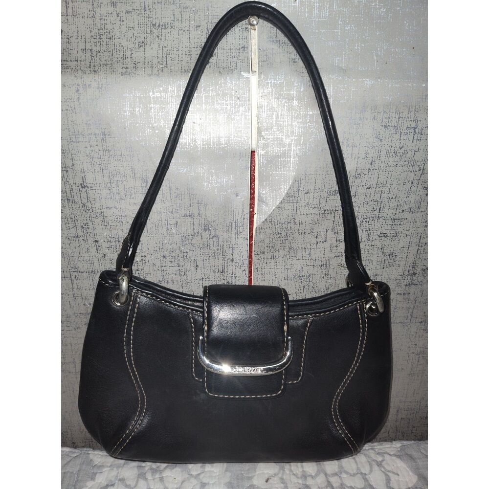 Cole Haan Black Leather Shoulder Bag